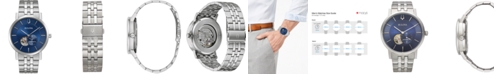 Bulova Men's Automatic Clipper Stainless Steel Bracelet Watch 42mm